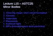 Lecture L15 – ASTC25 Minor Bodies 1.  Clearing stage: Oort cloud formation 2.  Comets