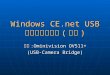 Windows CE USB 摄像头驱动开发 ( 初步 )