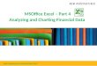MSOffice Excel – Part 4 Analyzing and Charting Financial Data
