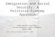 Immigration and Social Security: A Political-Economy Approach