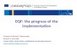 EQF: the progress of the implementation