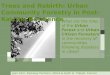 Trees and Rebirth: Urban Community Forestry in Post-Katrina Resilience