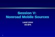 Session V:  Nonroad Mobile Sources