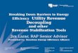 Jim Lazar, RAP Senior Advisor Presented to:  Keystone Energy Efficiency Alliance