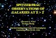 SPITZER/IRAC OBSERVATIONS OF GALAXIES AT Z > 2