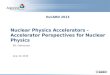 Nuclear Physics Accelerators ‐  Accelerator  Perspectives for Nuclear Physics