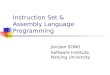Instruction Set &  Assembly Language Programming