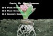 Chapter 33:  Plant Responses