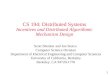 CS 194: Distributed Systems Incentives and Distributed Algorithmic Mechanism Design