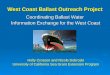 West Coast Ballast Outreach Project