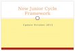 New Junior Cycle Framework