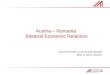 Austria –  Romania  Bilateral  Economic  Relations Arnulf Gressel,  Commercial  Attaché