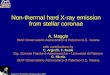 Non-thermal hard X-ray emission from stellar coronae
