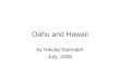Oahu and Hawaii