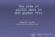 The role of pSIDIS data in QCD global fits