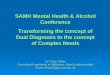 SAMH Mental Health & Alcohol Conference