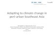 Adapting to climate change in peri-urban Southeast Asia