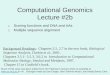 Computational Genomics Lecture #2b
