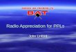 Radio Appreciation for PPLs
