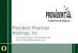 Provident Financial Holdings, Inc