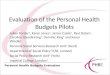 Evaluation of the Personal Health Budgets Pilots