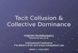 Tacit Collusion & Collective Dominance