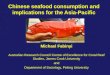 Chinese seafood consumption and implications for the Asia-Pacific