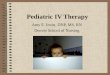 Pediatric IV Therapy