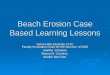 Beach Erosion Case Based Learning Lessons