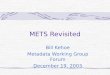 METS Revisited