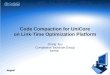 Code Compaction for UniCore on Link-Time Optimization Platform