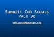 Summitt Cub Scouts PACK 90