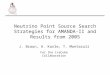 Neutrino Point Source Search Strategies for AMANDA-II and Results from 2005