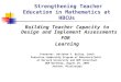 Strengthening Teacher Education in Mathematics at HBCUs