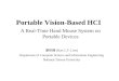 Portable Vision-Based HCI