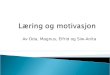 L¦ring og motivasjon