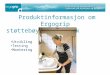 Produktinformasjon om Ergogrip  støttebøyle for vask