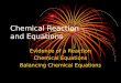 Chemical Reaction  and Equations