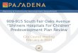 909-915 South Fair Oaks Avenue  “Shriners Hospitals For Children” Predevelopment Plan Review
