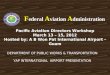 Pacific Aviation Directors Workshop March 13 – 15, 2012