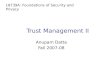 Trust Management II