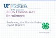 2006 Florida 4-H Enrollment