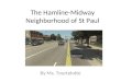 The Hamline-Midway Neighborhood of St Paul