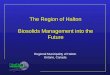The Region of Halton Biosolids Management into the Future