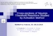 Cross-section s of Neutron Threshold Reactions Studied by Activation Method