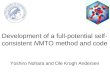Development of a full-potential self-consistent  N MTO method and code
