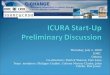 ICURA Start-Up Preliminary Discussion