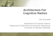 Architecture For  Cognitive Radios