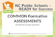 COMMON Formative ASSESSMENTS Hertford County Schools