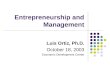 Entrepreneurship and Management